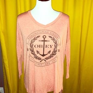 Obey Propaganda 3/4 sleeves